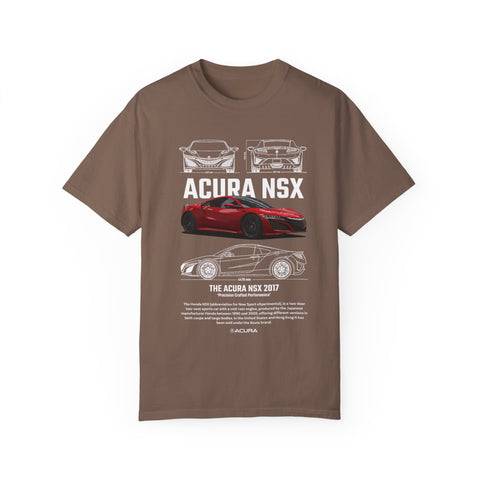 Acura NSX Unisex Garment-Dyed T-Shirt – Car Enthusiast Apparel for Auto Lovers