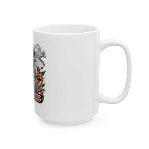 Good Vibes Cannabis Ceramic Mug - 11oz & 15oz