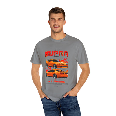 Toyota Supra Vintage Graphic T-Shirt - Perfect for Car Enthusiasts