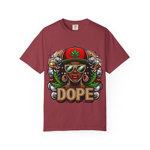 Dope Vibe Unisex Garment-Dyed T-Shirt - Cool Urban Fashion Tee