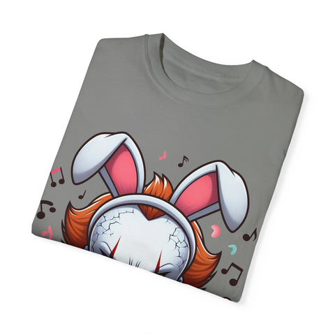 Easter Bunny Rock Star T-Shirt - Unisex Garment-Dyed Tee