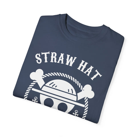 Straw Hat Cruise Graphic T-Shirt - Unisex Garment-Dyed Tee for Fans