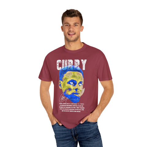 Unisex Garment-Dyed T-Shirt - Stylish Tribute to Curry | Perfect for Basketball Fans