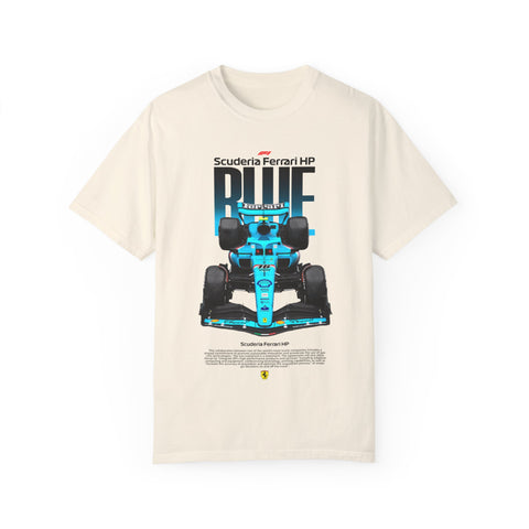 Speedster Unisex Garment-Dyed T-Shirt - Scuderia Ferrari HP Racing Design
