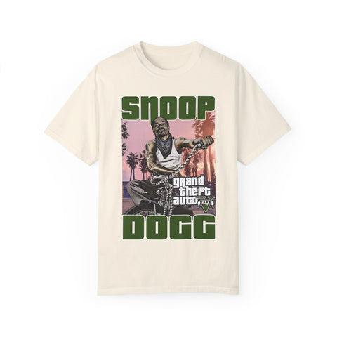 Snoop Dogg Graphic T-Shirt - Retro Grand Theft Auto Design