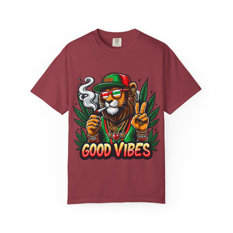 Good Vibes Unisex Garment-Dyed T-Shirt