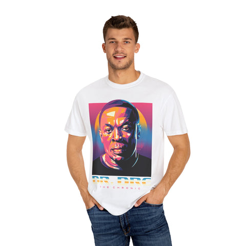 Dr. Dre 'The Chronic' Unisex Garment-Dyed T-Shirt - Vintage Hip-Hop Style