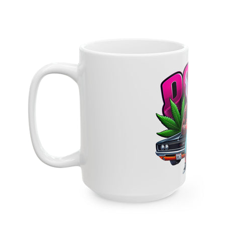 Dope Cartoon Ceramic Mug - 11oz & 15oz