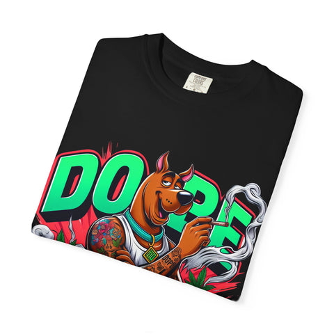 Dope Scooby-Doo Unisex T-Shirt - Vintage Car Design