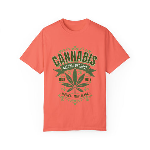 Unisex Cannabis T-Shirt - Natural Product Design