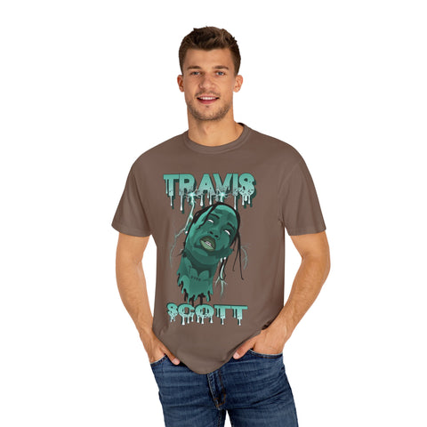 Unisex Travis Scott Dripping Graphic T-Shirt - Hip Hop Streetwear