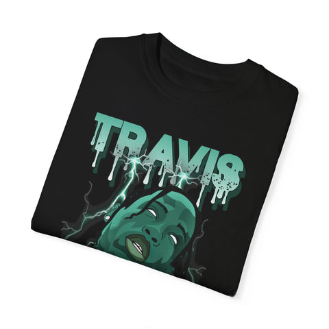 Unisex Travis Scott Dripping Graphic T-Shirt - Hip Hop Streetwear