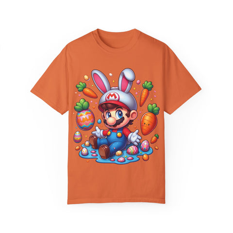 Cute Easter Character Unisex Garment-Dyed T-Shirt