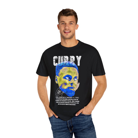 Unisex Garment-Dyed T-Shirt - Stylish Tribute to Curry | Perfect for Basketball Fans