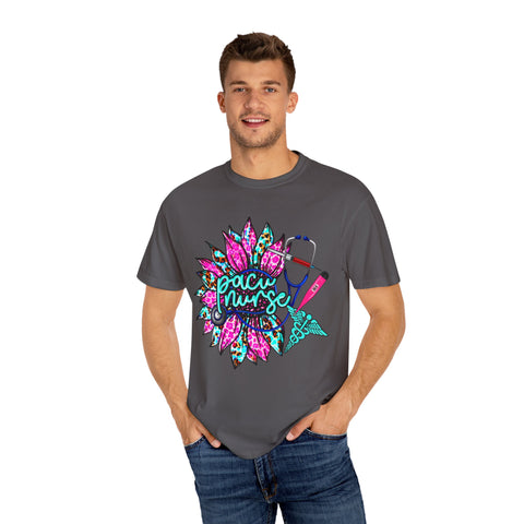 Vibrant Floral Unisex T-Shirt - Perfect for Nurses | Gift for Healthcare Heroes