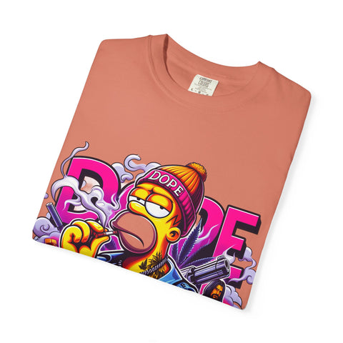 Dope Vibes Unisex Garment-Dyed T-Shirt - Streetwear Style