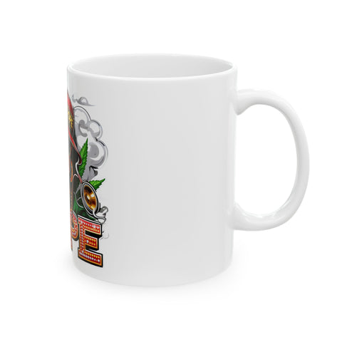 Dope Cannabis Ceramic Mug - 11oz & 15oz - Perfect for Stoners, Gifts & Coffee Lovers