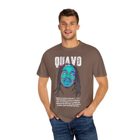 Unisex Garment-Dyed T-Shirt - Quavo Tribute Tee