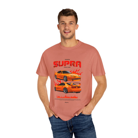 Toyota Supra Vintage Graphic T-Shirt - Perfect for Car Enthusiasts