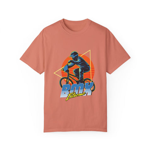 BMX Adventure Unisex Garment-Dyed T-Shirt
