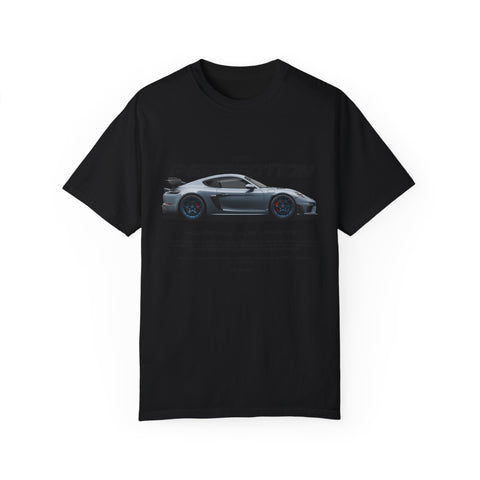 Unisex Garment-Dyed T-Shirt - 'This is Perfection' Porsche 718 Cayman Tee