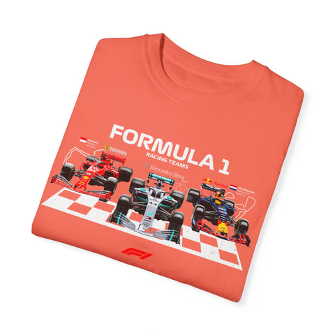 Formula 1 Racing Unisex Garment-Dyed T-Shirt