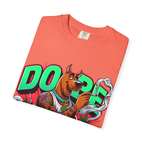 Dope Scooby-Doo Unisex T-Shirt - Vintage Car Design