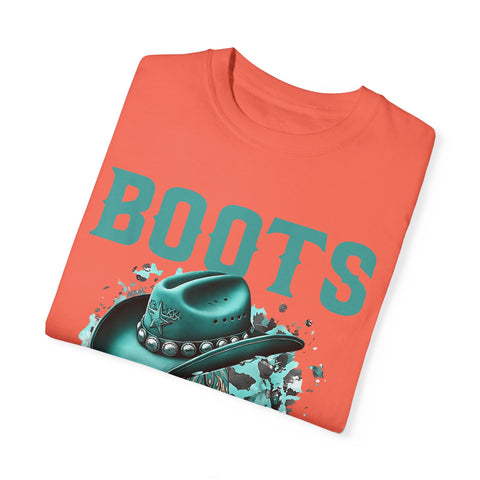 Cowboy Boots Graphic T-Shirt for Western Fashion Lovers