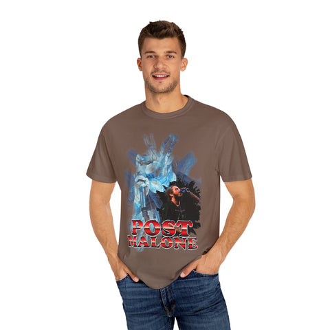 Post Malone Unisex Garment-Dyed T-Shirt - Trendy Music Apparel