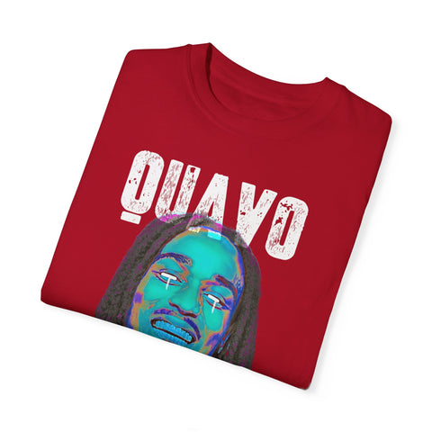 Unisex Garment-Dyed T-Shirt - Quavo Tribute Tee