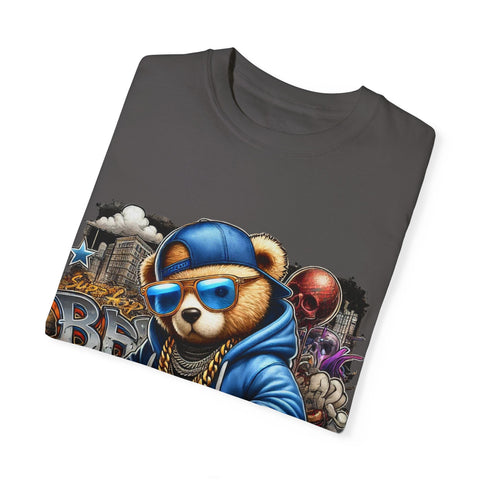 Street Art Bear Graphic T-Shirt - Cool Unisex Tee for Trendsetters