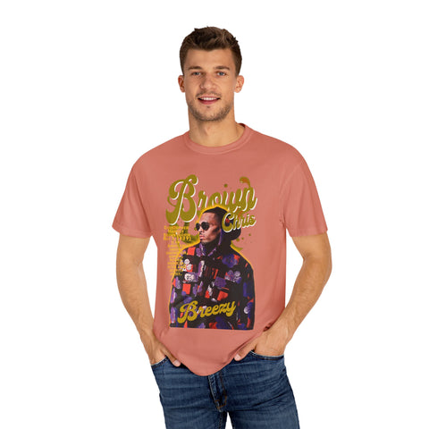 Breezy Summer Vibes Unisex Garment-Dyed T-Shirt