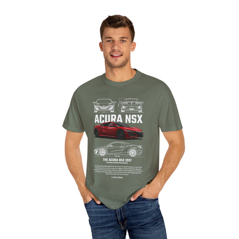 Acura NSX Unisex Garment-Dyed T-Shirt – Car Enthusiast Apparel for Auto Lovers