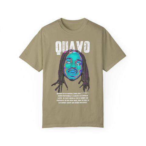 Unisex Garment-Dyed T-Shirt - Quavo Tribute Tee