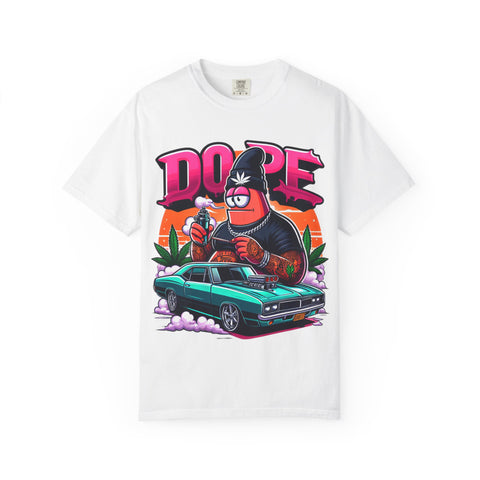 Cool Graphic T-Shirt - 'Dope' Vintage Cartoon Design