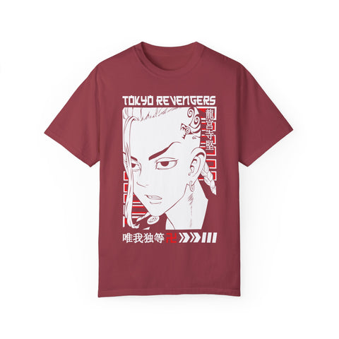 Tokyo Revengers Unisex Garment-Dyed T-Shirt - Trendy Anime Streetwear