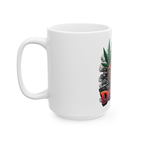 Hipster Ceramic Mug - DOPE Design | 11oz & 15oz Options