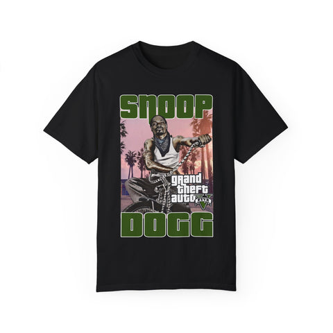 Snoop Dogg Graphic T-Shirt - Retro Grand Theft Auto Design