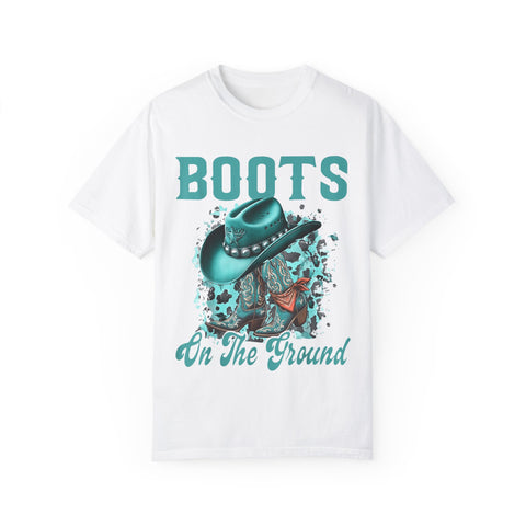 Cowboy Boots Graphic T-Shirt for Western Fashion Lovers