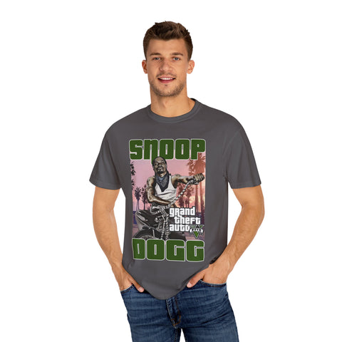 Snoop Dogg Graphic T-Shirt - Retro Grand Theft Auto Design