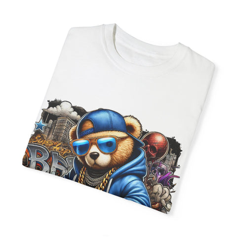 Street Art Bear Graphic T-Shirt - Cool Unisex Tee for Trendsetters