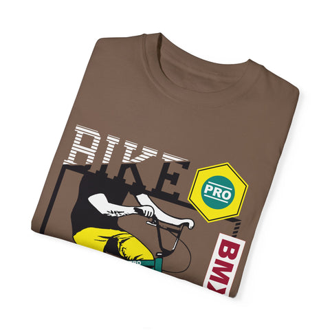 BMX Pro Unisex Garment-Dyed T-shirt - Perfect for Cycling Enthusiasts