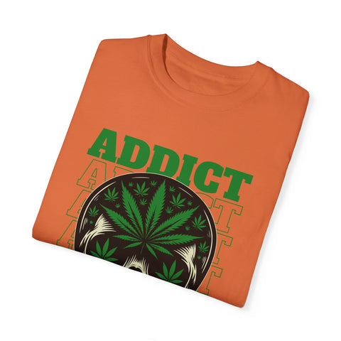 Addict Skull Graphic T-Shirt - Conquer Your High