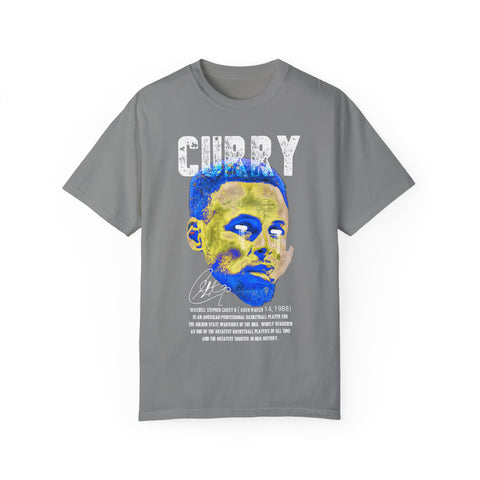 Unisex Garment-Dyed T-Shirt - Stylish Tribute to Curry | Perfect for Basketball Fans