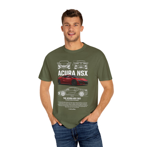 Acura NSX Unisex Garment-Dyed T-Shirt – Car Enthusiast Apparel for Auto Lovers
