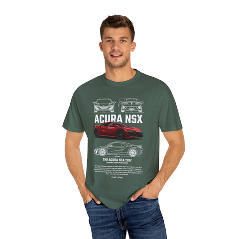 Acura NSX Unisex Garment-Dyed T-Shirt – Car Enthusiast Apparel for Auto Lovers