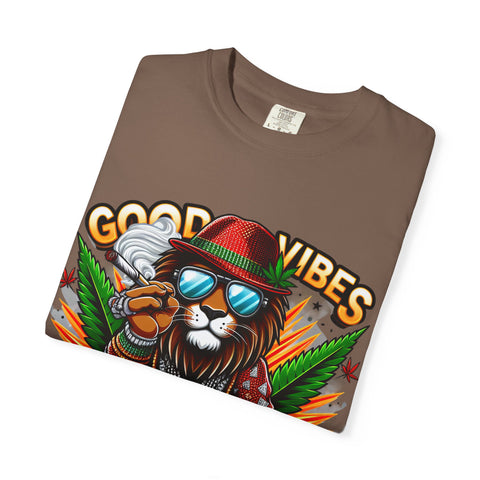 Good Vibes Unisex Garment-Dyed T-Shirt