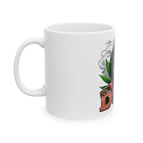 Dope Cannabis Ceramic Mug - 11oz & 15oz - Perfect for Stoners, Gifts & Coffee Lovers