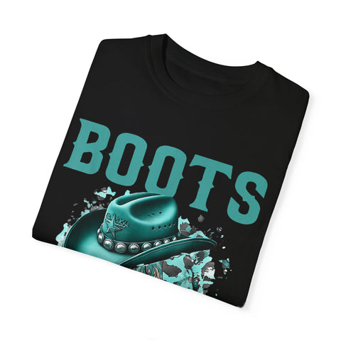 Cowboy Boots Graphic T-Shirt for Western Fashion Lovers