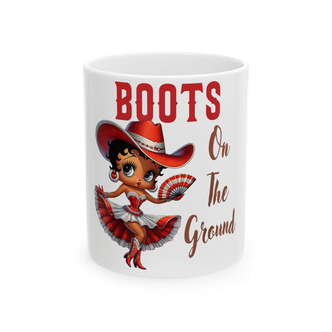 Vintage Betty Boop Ceramic Mug - Perfect Gift for Retro Lovers